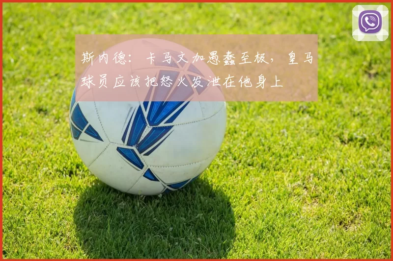 斯内德：卡马文加愚蠢至极，皇马球员应该把怒火发泄在他身上